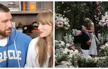 ट्रैविस केल्स ने 2 हफ़्ते पहले टेलर स्विफ्ट को प्रपोज़ किया; स्विफ़्टीज़ का मानना है कि यह उस समय हुआ जब इस कपल ने पॉडकास्ट की रिकॉर्डिंग पूरी की – पूरी जानकारी अंदर।