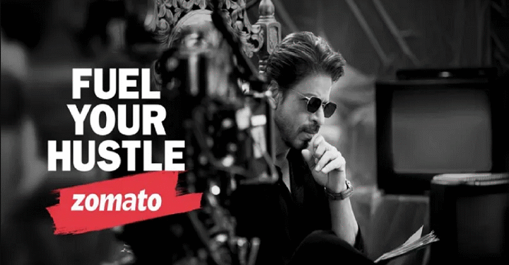 ज़ोमैटो ने शाहरुख़ ख़ान को नया ब्रांड एंबेसडर बनाया