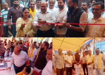 फोनिक्स यूनिवर्सिटी द्वारा आठवां नि:शुल्क स्वास्थ्य शिविर का आयोजन