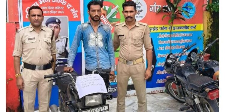 कलियर पुलिस ने गिरफ्तार किया नशा तस्कर…