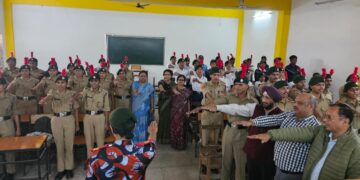 बीएसएम पीजी कॉलेज में एनसीसी कैडेट्स ने मनाई उत्तराखंड रजत जयंती, लिया ‘मेरी माटी मेरा देश’ का संकल्प…