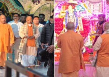 सीएम योगी ने सिद्धबली मंदिर में टेक माथा, बहन से मिलने गाड़ीघाट पहुँचे…