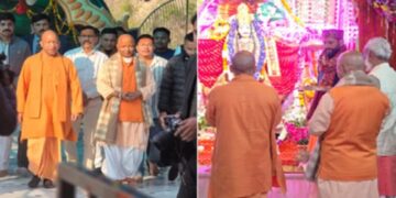 सीएम योगी ने सिद्धबली मंदिर में टेक माथा, बहन से मिलने गाड़ीघाट पहुँचे…