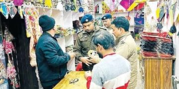 चाइनीज मांझे पर पुलिस का सख्त प्रहार, ज्वालापुर (हरिद्वार) में चला विशेष चेकिंग अभियान