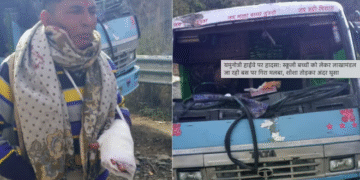 यमुनोत्री हाईवे पर बड़ा हादसा टला, स्कूली बच्चों की बस पर गिरा मलबा…
