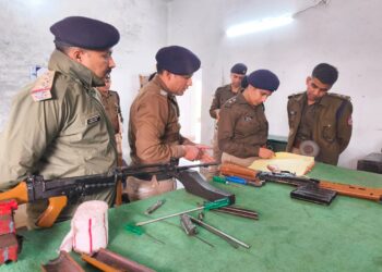 हरिद्वार पुलिस लाइन रोशनाबाद का अर्धवार्षिक निरीक्षण…
