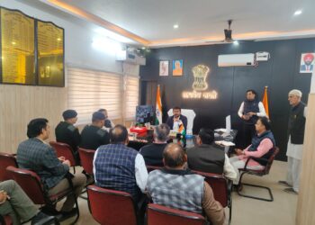 गंगनहर की सुरक्षा को लेकर उच्च स्तरीय बैठक आयोजित…