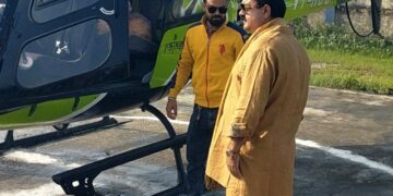 खानपुर विधायक उमेश कुमार की अनूठी पहल: ईद और नवरात्रि पर हेलीकॉप्टर से पुष्प वर्षा…